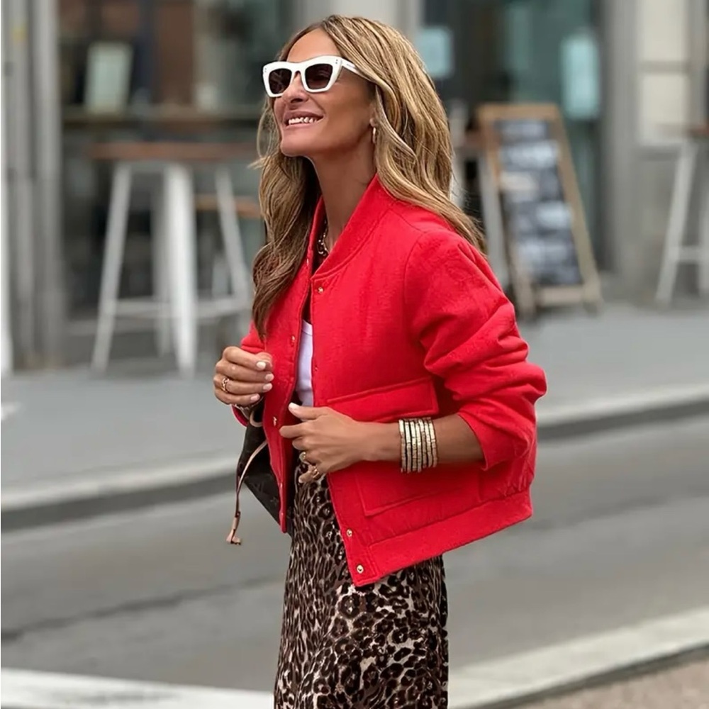 Red Women's Jacket